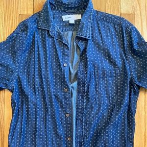 Men’s short sleeve button down